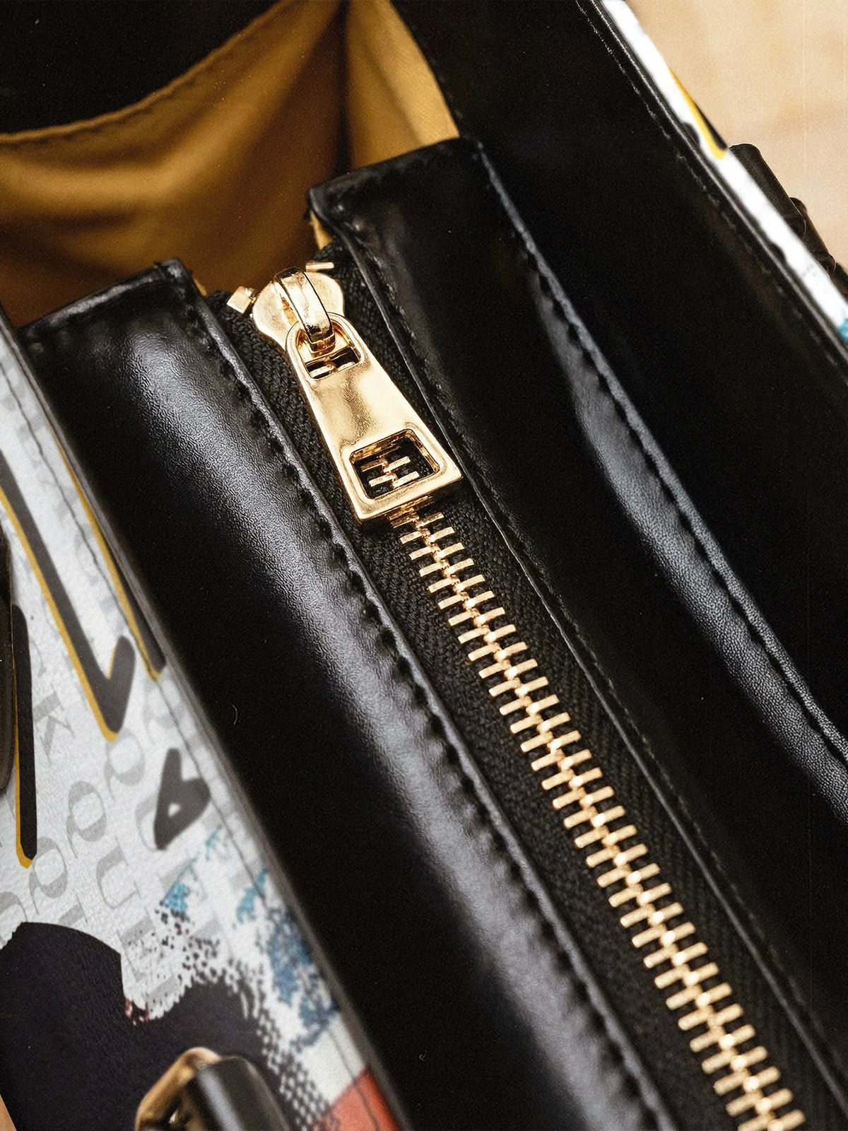 Afroyla "Aina" Coconut White Leather Handbag