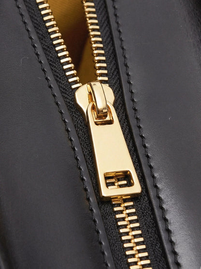 Afroyla "Aina" Frosted Cherry Leather Handbag
