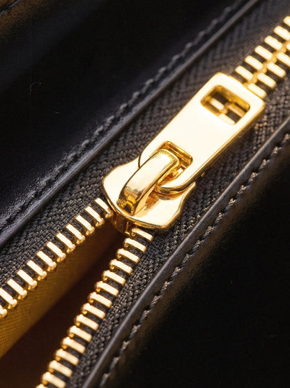 Afroyla "Aina" Orange Sorbet Leather Handbag