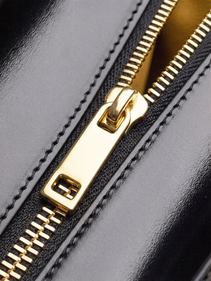 Afroyla "Imani" Dove White Leather Handbag