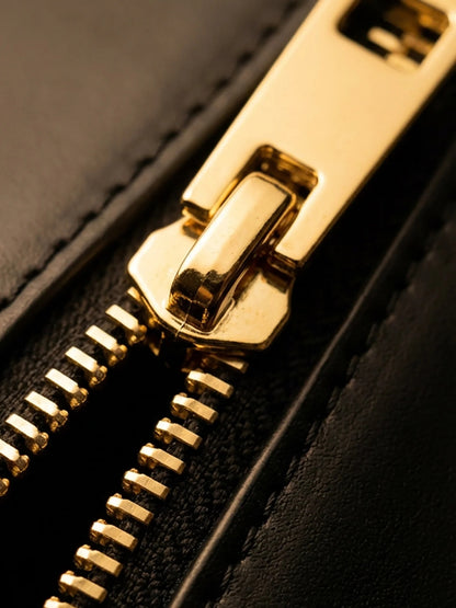 Afroyla "Makeda" Leather Handbag