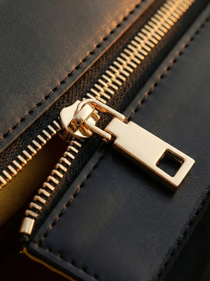 Afroyla "Naija Royale" Leather Handbag