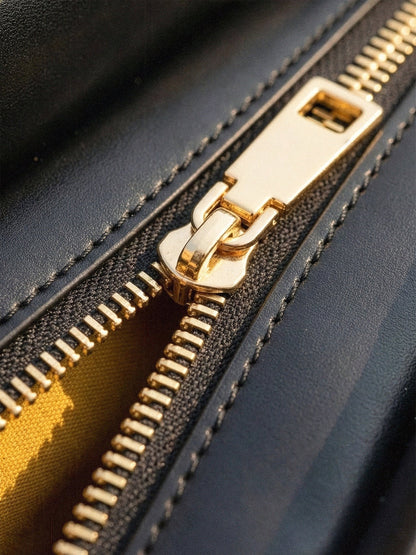 Afroyla "Dope Black Wife" Frosted Pine Leather Handbag