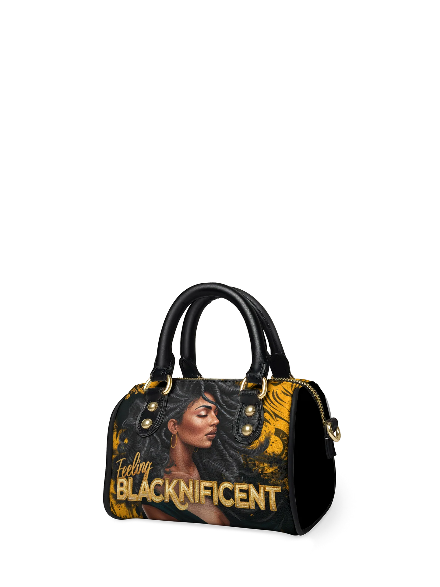Afroyla "Blacknificent" Mini Satchel