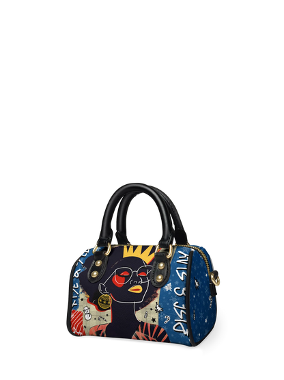 Afroyla "Aina" Blueberry Snow Mini Satchel