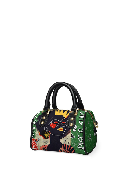 Afroyla "Aina" Lime Pop Xmas Mini Satchel