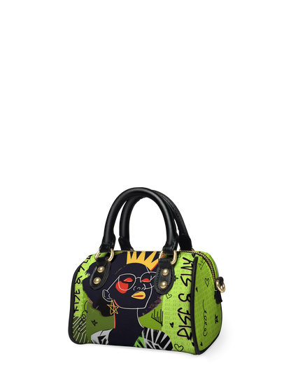 Afroyla "Aina" Lime Pop Mini Satchel
