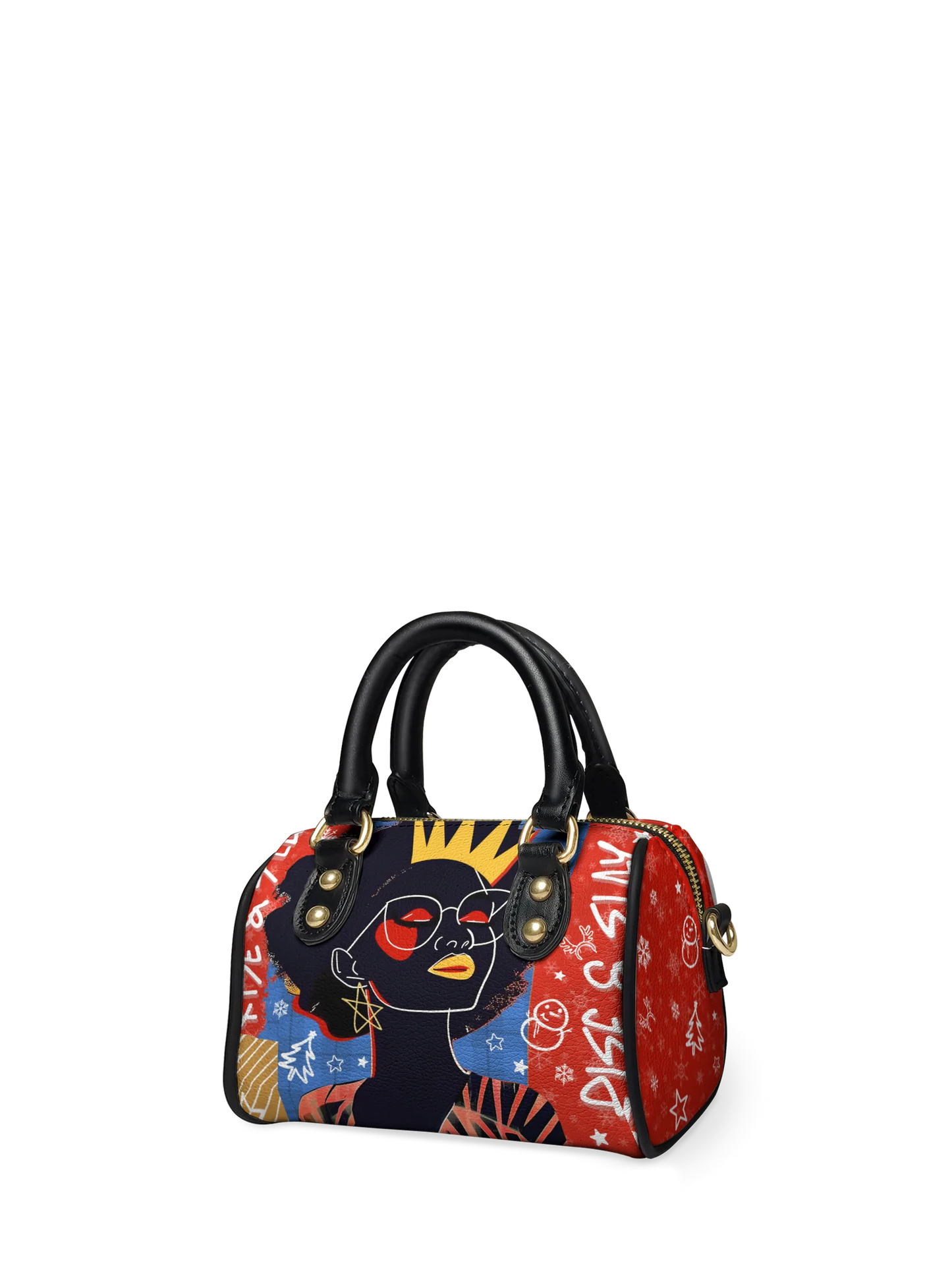 Afroyla "Aina" Frosted Cherry Mini Satchel