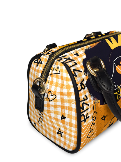 Afroyla "Aina" Honeycomb Mini Satchel