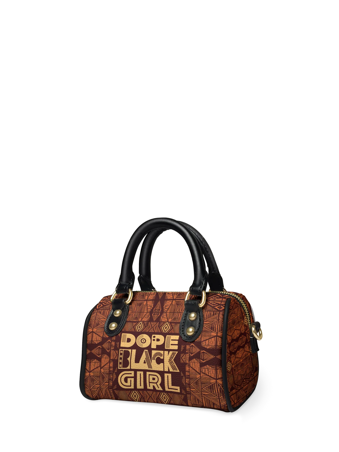 Afroyla "Dope Black Girl" Mini Satchel