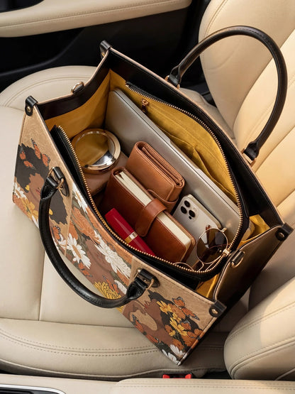 Afroyla "Ayira" Leather Handbag