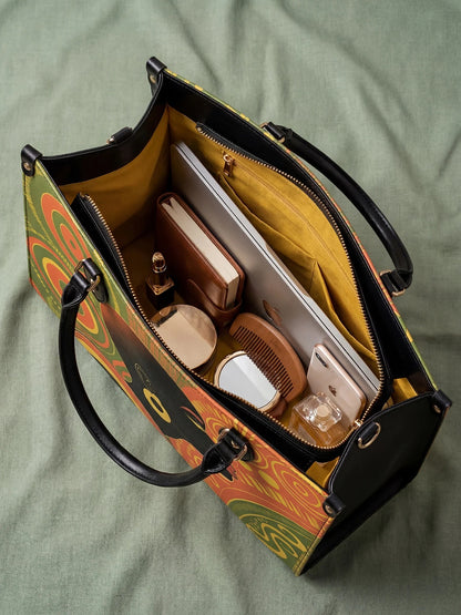Afroyla "Baldisa" Leather Handbag