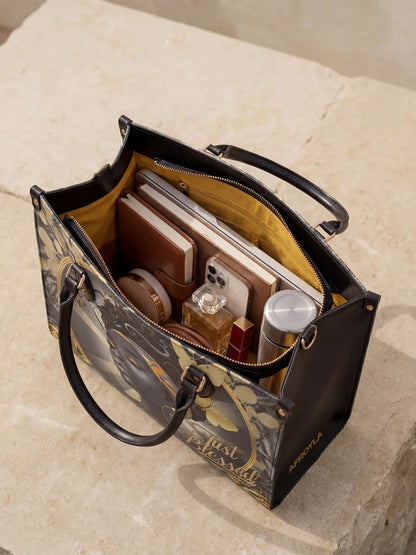 Afroyla "Barakaya" Leather Handbag