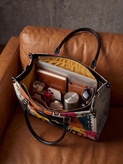 Afroyla "Baridi" Leather Handbag