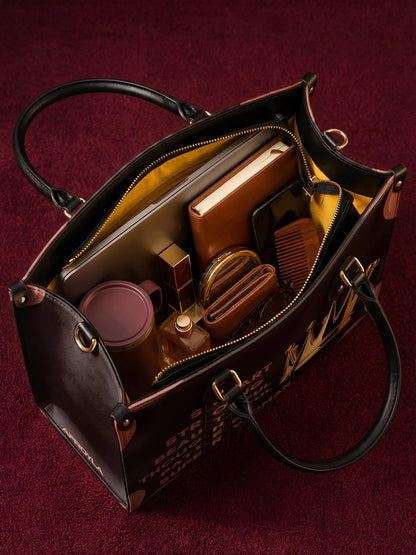 Afroyla "Imarimom" Leather Handbag