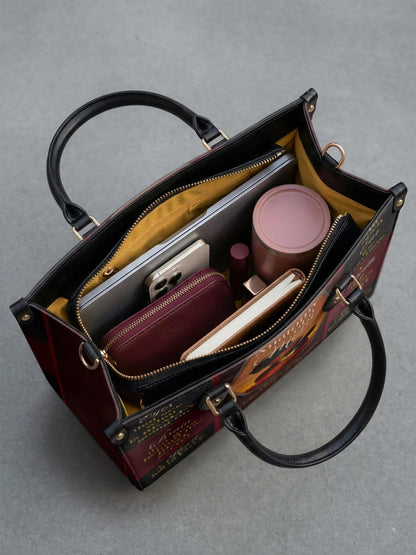 Afroyla "Mamoya" Leather Handbag