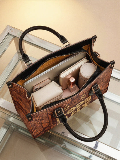Afroyla "Dope Black Girl" Leather Handbag